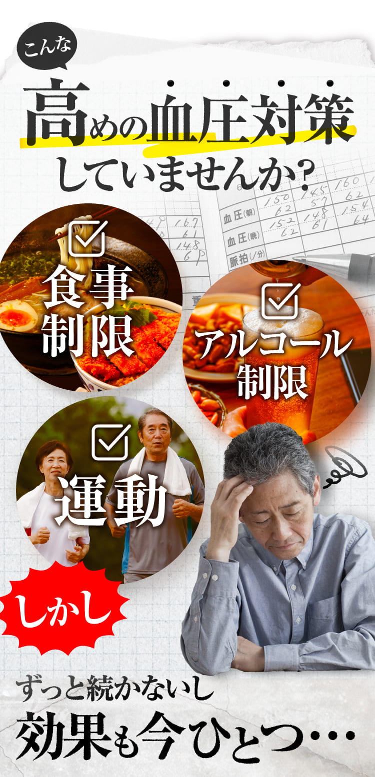 こんな高血圧対策をしてませんか⁉︎